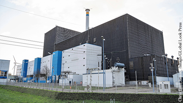 На АЭС в Германии произошла утечка радиактивной жидкости