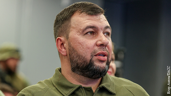 Пушилин заявил о прибытии подкрепления на Краснолиманское направление