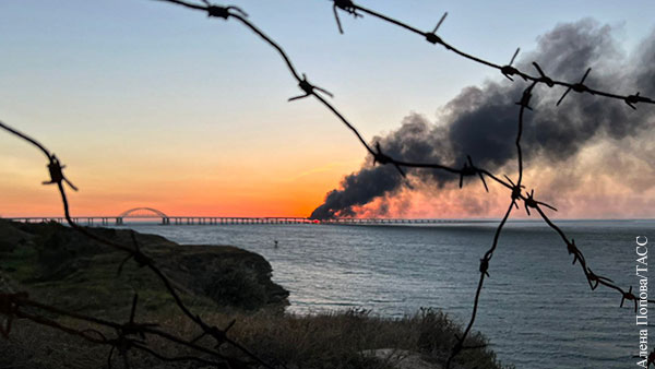 Эстония приветствовала взрыв на Крымском мосту