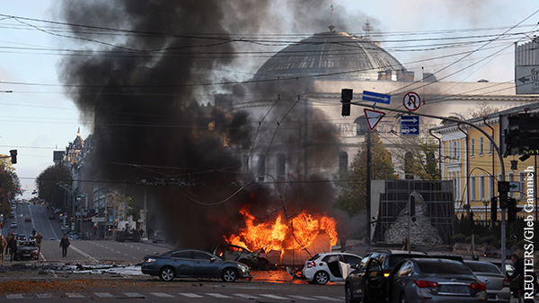 Киевлянин: Российские ракеты ударили по энергосистемам столицы Украины