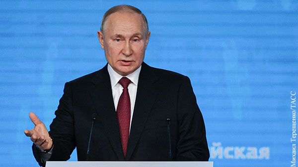 Путин отказался поставлять энергоресурсы Западу в убыток