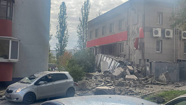 Белгородские власти сообщили о разрушениях в многоэтажном доме в результате обстрела ВСУ