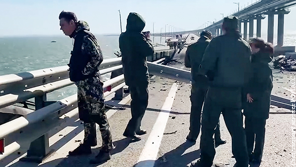 СК подтвердил причастность спецслужб Украины к теракту на Крымском мосту 