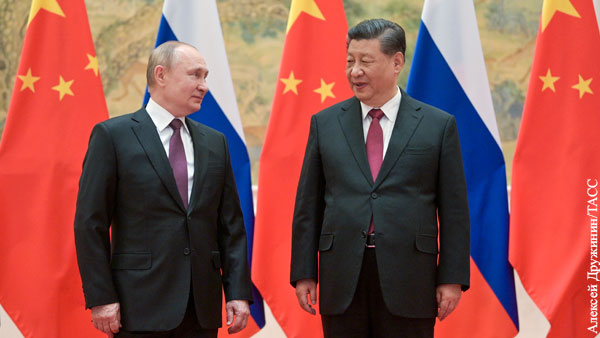 Путин поздравил Си Цзиньпина с переизбранием на пост генсека ЦК КПК
