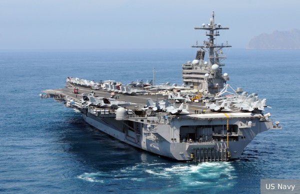 Командующий АУГ ВМС США Велес: Мы готовы ко всему