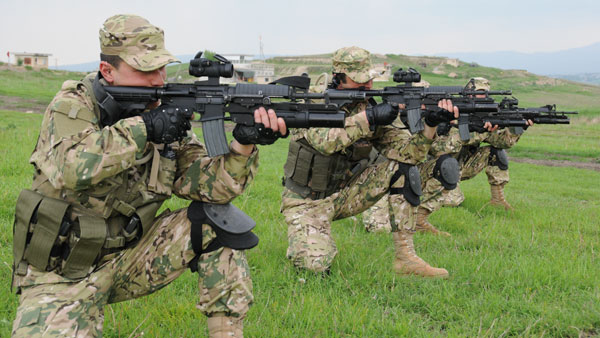 В мире: Армия Грузии готовится перейти под управление НАТО