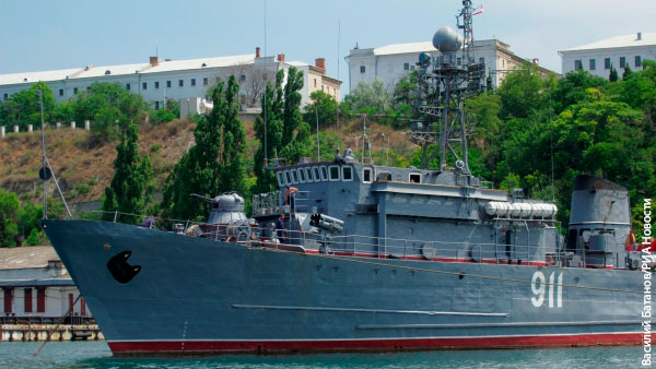 Минобороны раскрыло детали террористической атаки против кораблей ЧФ в Севастополе