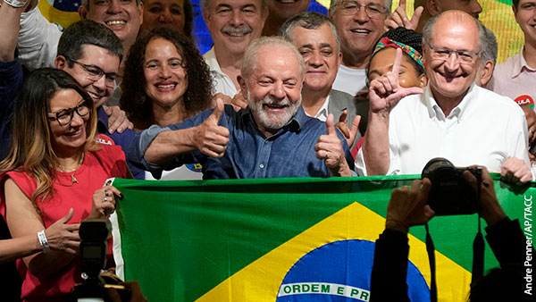 Путин поздравил Лулу да Силву с победой на выборах