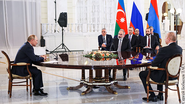 Баку и Ереван договорились воздерживаться от применения силы