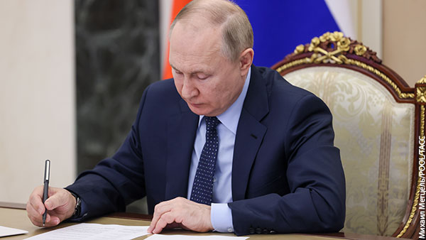 Президент Путин подписал закон, который разрешает закупку у единственного поставщика для целей спецоперации