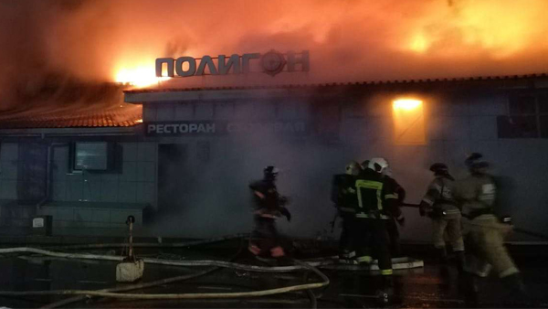 Эвакуационные выходы во время пожара в ресторане в Костроме были заперты