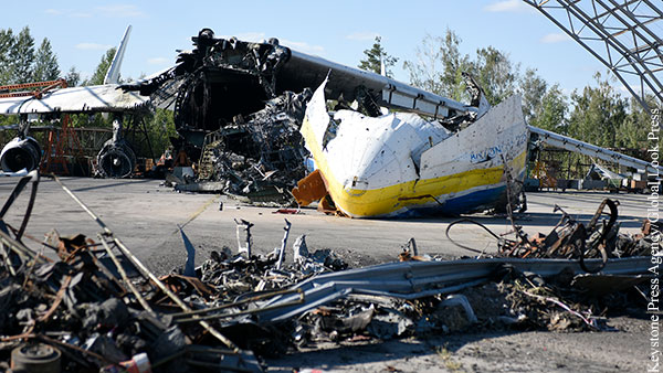 На Украине начали строить новый самолет «Мрия» из деталей разрушенного 