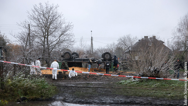 ВСУ признали принадлежность упавших в Польше обломков ракеты Украине