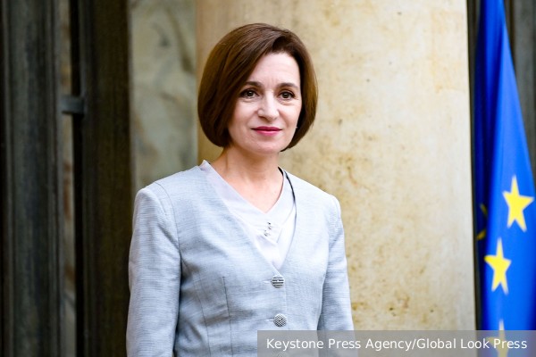 Санду призвала ЕС ввести санкции против граждан Молдавии