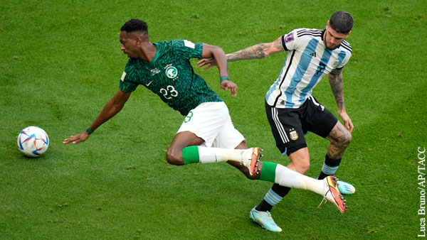 Футболисты сборной Аргентины сенсационно проиграли Саудовской Аравии
