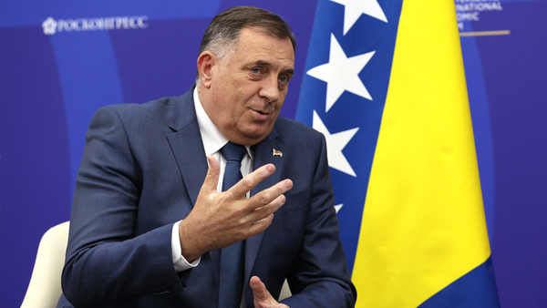 Президент Республики Сербской Додик заявил об отказе от вступления в НАТО и стремлении сотрудничать с Россией, КНР и США