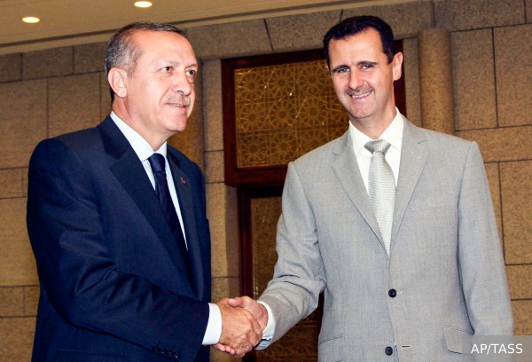 Эрдоган допустил возможность встречи с Асадом