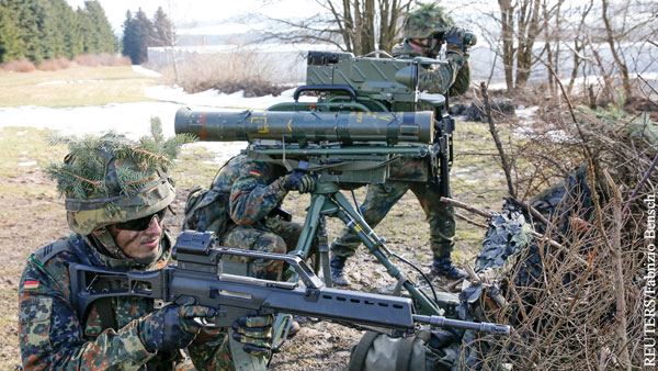 Канцлер ФРГ Шольц заявил о дефиците боеприпасов в армии Германии