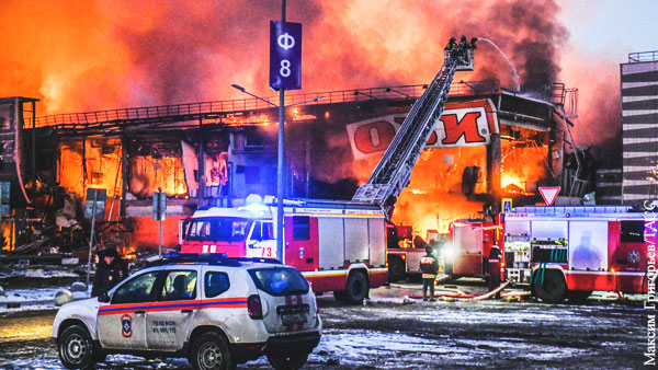 Сварщик из сгоревшего ТЦ «Мега Химки» назвал возможную причину пожара