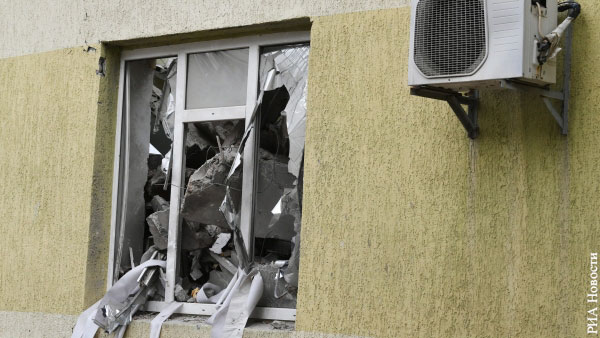 ВСУ повредили здание больницы в Донецке