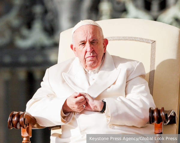 Папа Римский назвал конфликт на Украине «мировой войной»