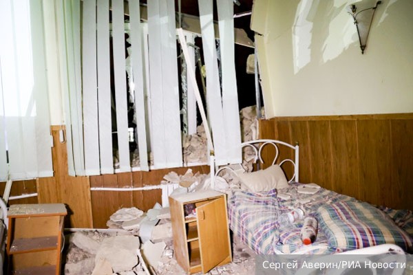 В ДНР назвали варварским обстрел ВСУ больницы в Донецке