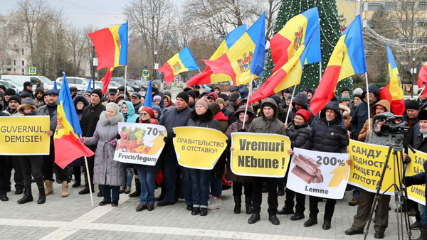 Борьба с «российской агрессией» ввергает в хаос Молдавию 