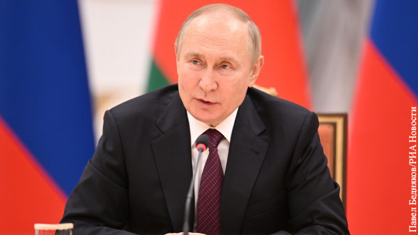 Путин опроверг планы «поглощения» Россией Белоруссии