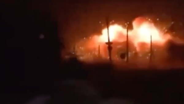 Минобороны сообщило об уничтожении скполения военной техники ВСУ на станции Дружковка в ДНР