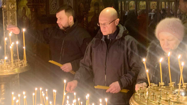 Пушилин сообщил о посещении кафедрального собора в Макеевке вместе первым замглавы администрации президента РФ Кириенко