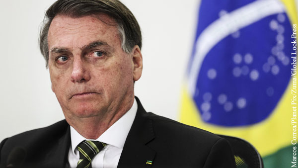 Болсонару дал оценку беспорядкам в Бразилии