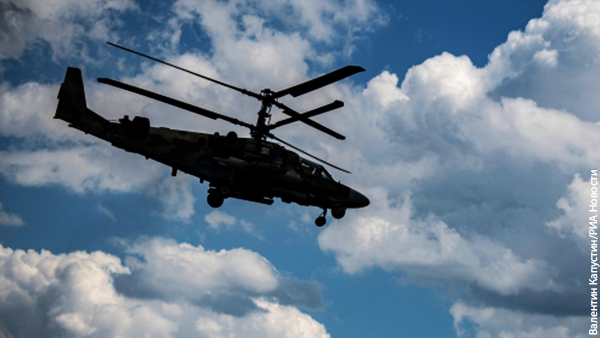 Россия начала использовать в зоне СВО вертолеты Ка-52М с ракетами Изделие 305