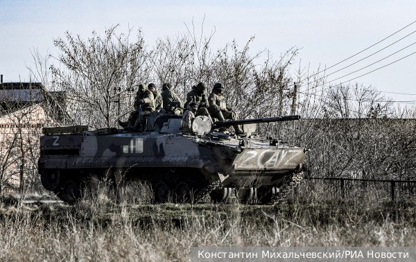 Российские военные ведут зачистку окрестностей Соледара