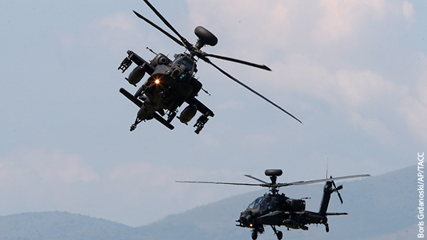 Mirror: Британия предоставит Украине до четырех боевых вертолетов Apache