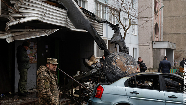 При крушении вертолета под Киевом погибло руководство МВД Украины