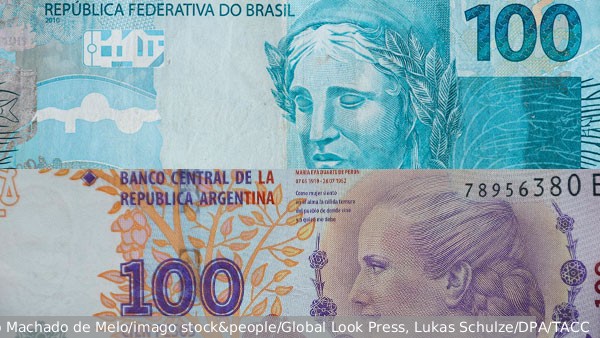 Экономист указал на выгоду России от создания единой валюты Аргентины и Бразилии