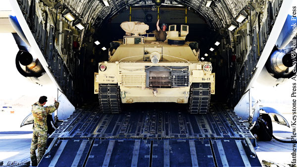 Politico сообщила об изучении Вашингтоном возможности отправить 30 танков Abrams на Украину