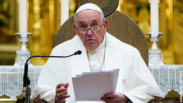 Папа Римский признал гомосексуализм грехом