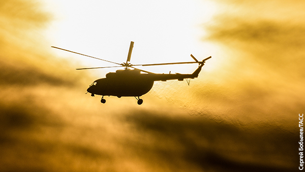 Вертолет спецотряда «Россия» повредил винт при посадке во Внуково