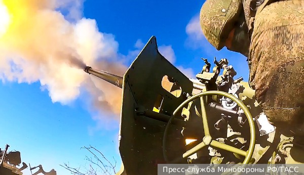Российские военные уничтожили миномет ВСУ с расчетом под Херсоном