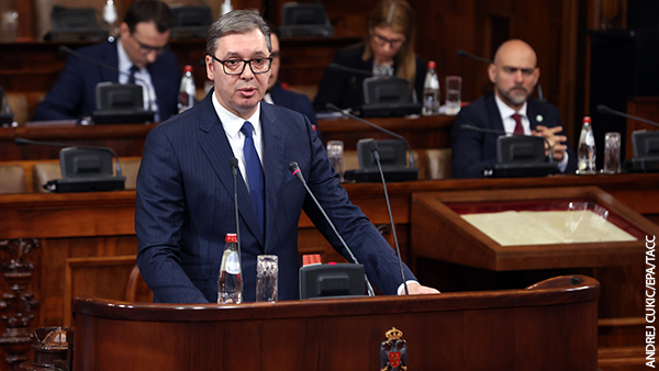 Эксперт оценила вероятность введения Сербией антироссийских санкций