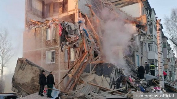 Количество погибших при обрушении дома в Тульской области выросло до пяти
