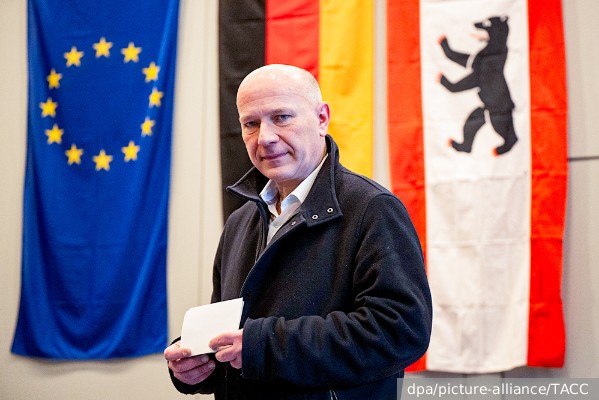 Партия Шольца проиграла выборы в Берлине