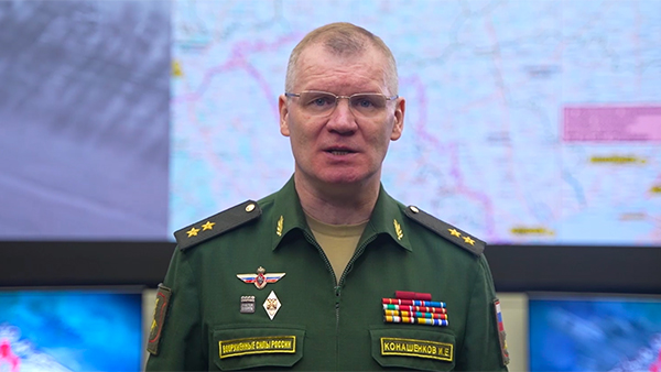 МО России: Российские войска за сутки уничтожили более 600 украинских военных
