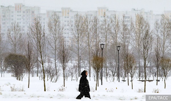Москвичей предупредили о сильном морозе к выходным
