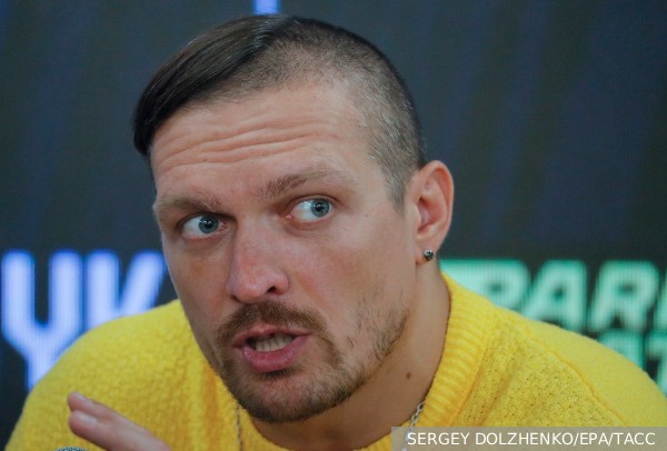 Украинский боксер Усик по-хамски потребовал от британца Тайсона Фьюри 1 млн фунтов для Украины