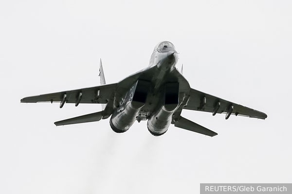 МО: Истребители ВКС России сбили украинский МиГ-29 в ДНР