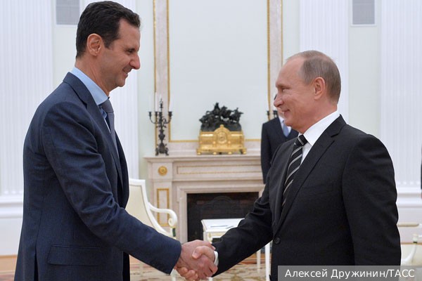 Анонсированы переговоры Путина и Асада в Москве
