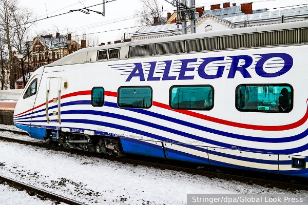 В Финляндии удивились требованию Украины отдать курсировавшие в Россию поезда Allegro