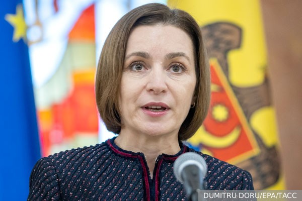 Санду обвинила оппозицию Молдавии в связях с Россией
